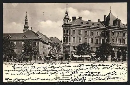 AK Klagenfurt, Rainerhof am Neuen Platz