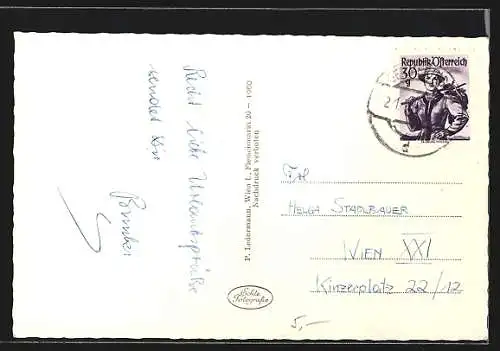 AK Waidmannsfeld, Teilansicht des Ortes