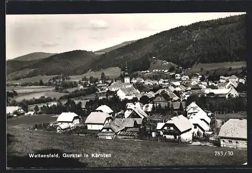 AK Weitensfeld /Gurktal, Teilansicht mit Kirche