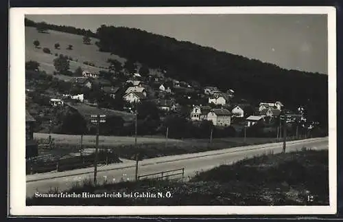 AK Gablitz /N.-Oe., Himmelreich, Ortsansicht über die Strasse