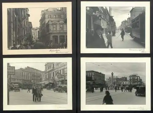 3 Fotoalben mit 204 Fotografien Ansicht Malta, Hellasfahrt 1936 in drei Bänden, Ragusa, Korfu, Delphi, Venedig