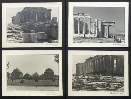 3 Fotoalben mit 204 Fotografien Ansicht Malta, Hellasfahrt 1936 in drei Bänden, Ragusa, Korfu, Delphi, Venedig