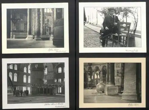 3 Fotoalben mit 204 Fotografien Ansicht Malta, Hellasfahrt 1936 in drei Bänden, Ragusa, Korfu, Delphi, Venedig