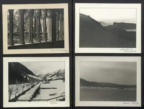 3 Fotoalben mit 204 Fotografien Ansicht Malta, Hellasfahrt 1936 in drei Bänden, Ragusa, Korfu, Delphi, Venedig