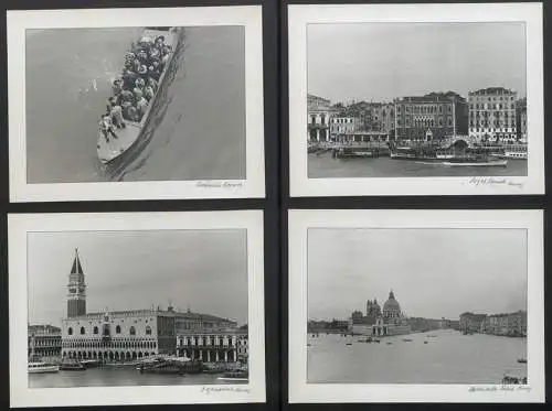 3 Fotoalben mit 204 Fotografien Ansicht Malta, Hellasfahrt 1936 in drei Bänden, Ragusa, Korfu, Delphi, Venedig