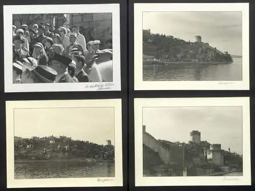 3 Fotoalben mit 204 Fotografien Ansicht Malta, Hellasfahrt 1936 in drei Bänden, Ragusa, Korfu, Delphi, Venedig