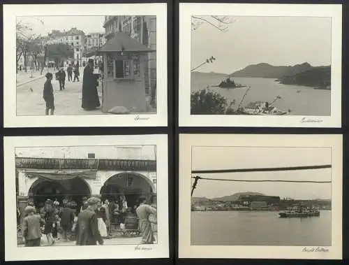 3 Fotoalben mit 204 Fotografien Ansicht Malta, Hellasfahrt 1936 in drei Bänden, Ragusa, Korfu, Delphi, Venedig