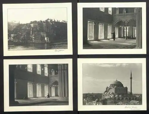 3 Fotoalben mit 204 Fotografien Ansicht Malta, Hellasfahrt 1936 in drei Bänden, Ragusa, Korfu, Delphi, Venedig