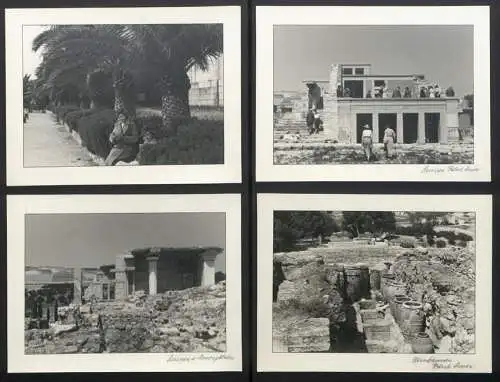 3 Fotoalben mit 204 Fotografien Ansicht Malta, Hellasfahrt 1936 in drei Bänden, Ragusa, Korfu, Delphi, Venedig