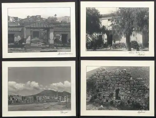 3 Fotoalben mit 204 Fotografien Ansicht Malta, Hellasfahrt 1936 in drei Bänden, Ragusa, Korfu, Delphi, Venedig