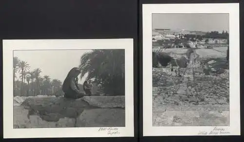 3 Fotoalben mit 204 Fotografien Ansicht Malta, Hellasfahrt 1936 in drei Bänden, Ragusa, Korfu, Delphi, Venedig