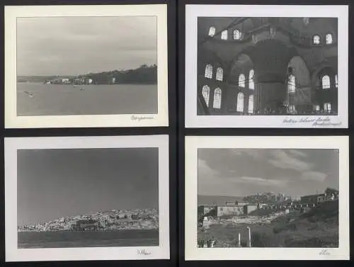 3 Fotoalben mit 204 Fotografien Ansicht Malta, Hellasfahrt 1936 in drei Bänden, Ragusa, Korfu, Delphi, Venedig