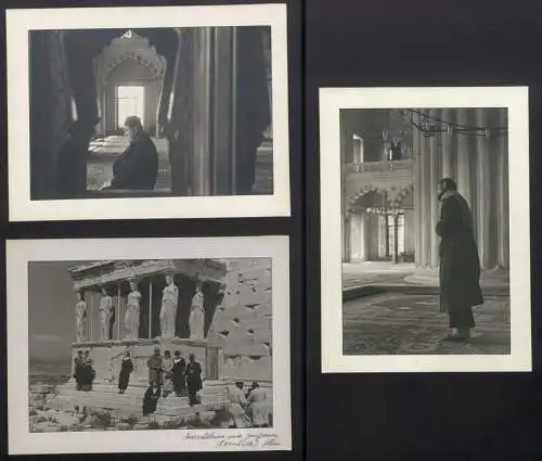 3 Fotoalben mit 204 Fotografien Ansicht Malta, Hellasfahrt 1936 in drei Bänden, Ragusa, Korfu, Delphi, Venedig