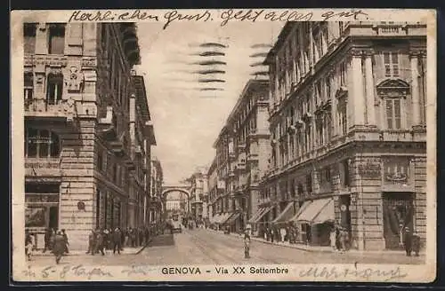 AK Genova, Via XX Settembre