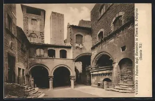 AK Viterbo, Palazzo degli Alessandri in Piazza S. Pellegrino