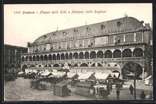 AK Padova, Piazza delle Erbe e Palazzo della Ragione