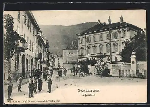 AK Domodossola, Via Garibaldi