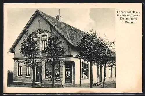 AK Delmenhorst, Lebensmittelhaus Inhaber Joh. Petershagen