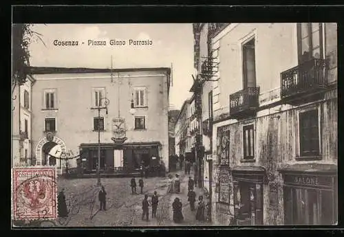 AK Cosenza, Piazza Giano Parrasio