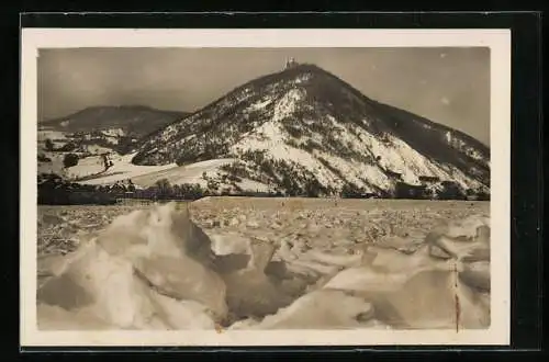 AK Leopoldsberg, Eisstoss vor dem Berg