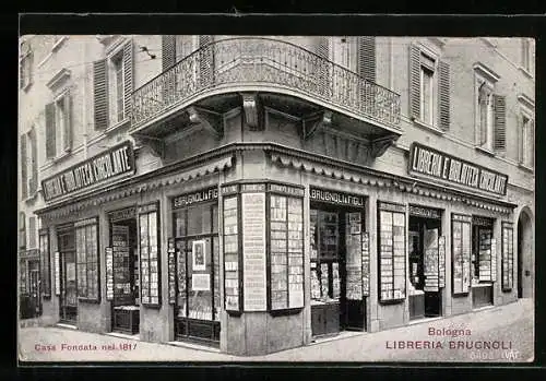 AK Bologna, Libreria Brugnoli, Casa Fondata nel 1817