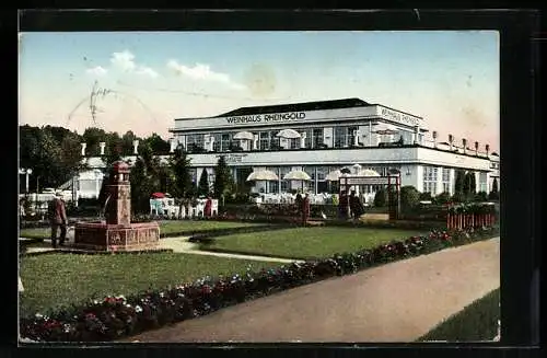 AK Breslau, Ausstellung zur Jahrhundertfeier der Freiheitskriege 1913, Gasthof Weinhaus Rheingold