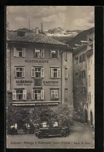 AK Bolzano, Albergo e Ristorante Croce Bianca, Propr.: R. Cora