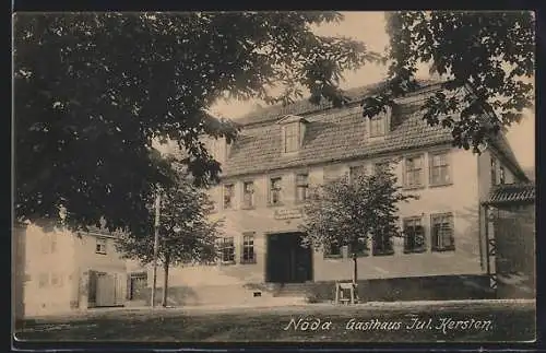 AK Nöda, Gasthaus Jul. Kersten