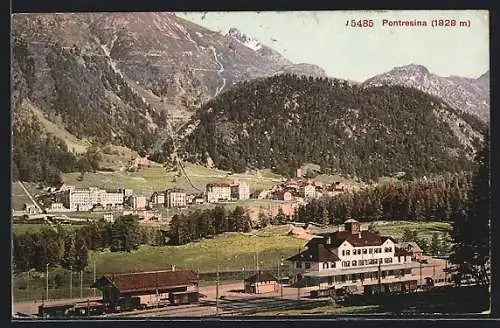 AK Pontresina, Bahnhof