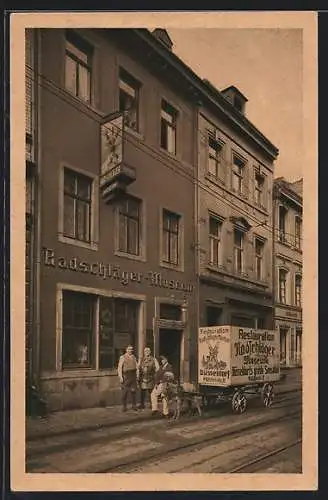 AK Düsseldorf, Das Radschlägermuseum in der Mühlenstrasse 8