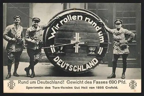 AK Krefeld, Sportwette des Turnvereins Gut Heil