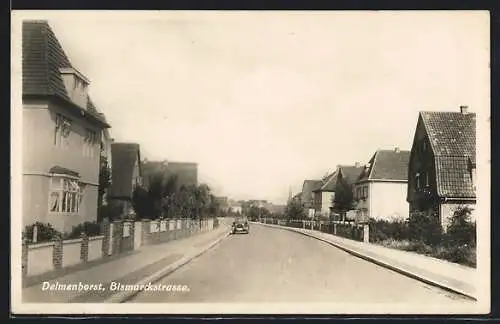 AK Delmenhorst, Partie in der Bismarckstrasse