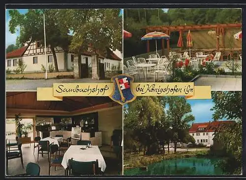 AK Bad Königshofen, Waldgaststätte Sambachshof