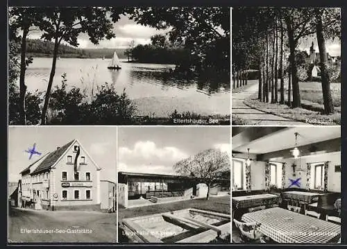 AK Fuchsstadt / Hofheim, Ellertshäuser See-Gaststätte, Bes. Alfred Räder