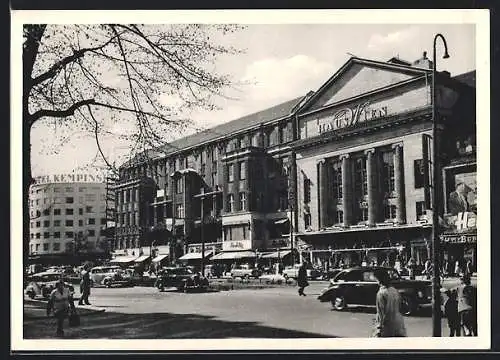 AK Berlin-Charlottenburg, Kurfürstendamm, vor dem Haus Wien