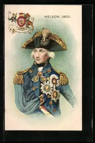 AK Portrait Admiral Nelson 1801