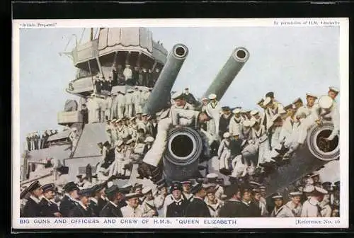 AK Kriegsschiff HMS Queen Elizabeth, Schlachtschiff der Dreadnought-Klasse