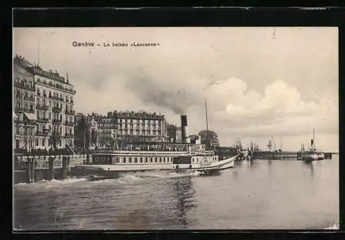 AK Genève, Le bateau Lausanne