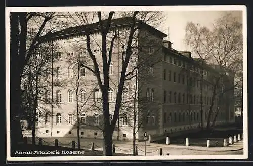 AK Aarau, Blick auf die Infanterie-Kaserne