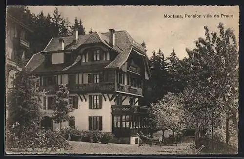 AK Montana, Pension Villa de Preux