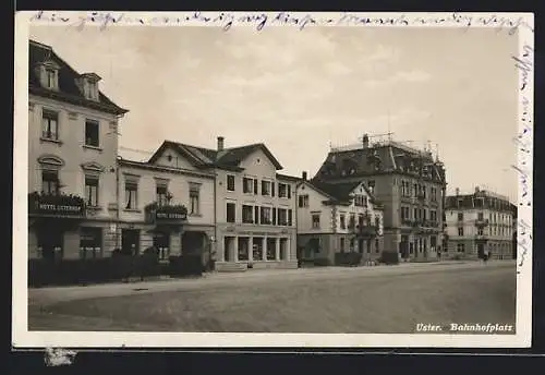 AK Uster, Hotel Usterhof am Bahnhofplatz