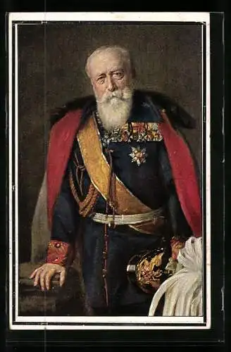 AK Portrait von Grossherzog Friedrich von Baden