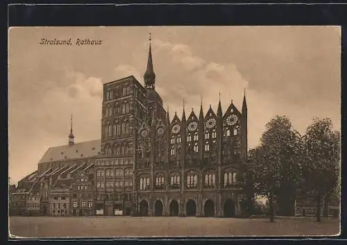 AK Stralsund, Rathaus und Nicolaikirche