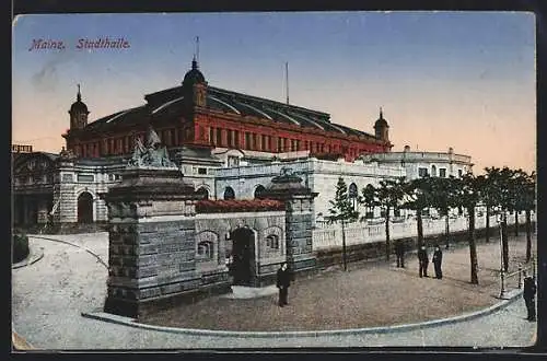 AK Mainz, Blick zur Stadthalle