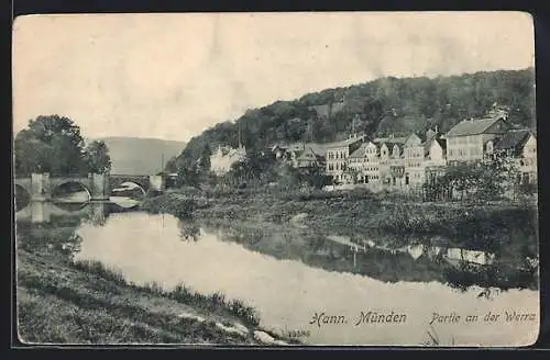 AK Hann. Münden, Partie an der Werra