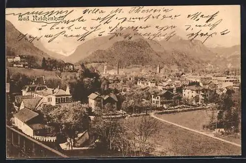 AK Bad Reichenhall, Gesamtansicht aus der Vogelschau