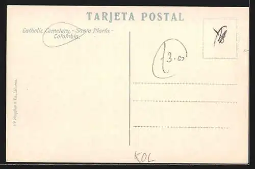 AK Santa Marta, Cementerio Católico