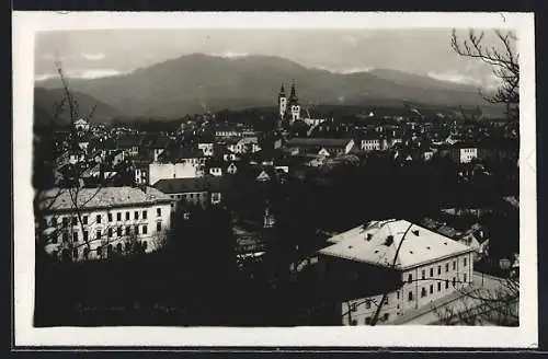 AK Banská Bystrica, Panoramablick vom Berg