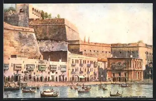 AK Malta, Custom House and Landing Place