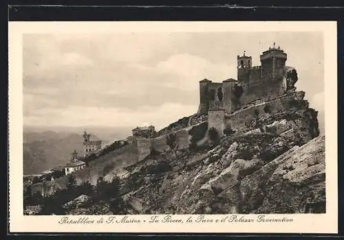 AK S. Marino, La Rocca, la Pieve e il Palazzo Governativo